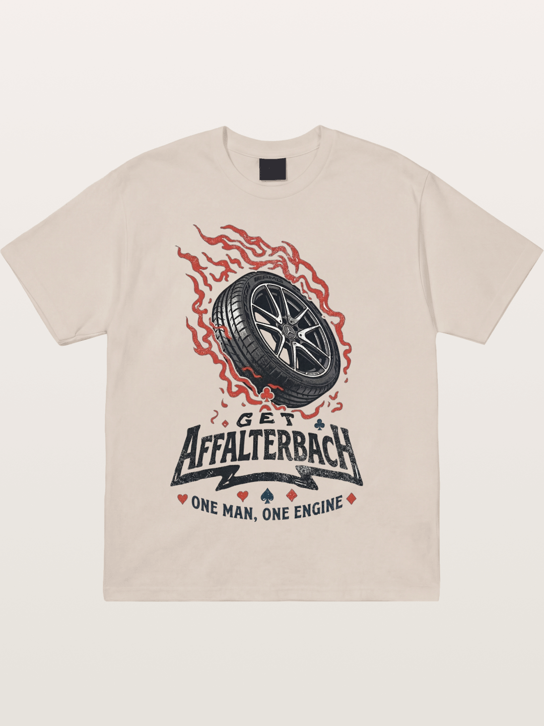 Fire Wheel Cotton T-shirt