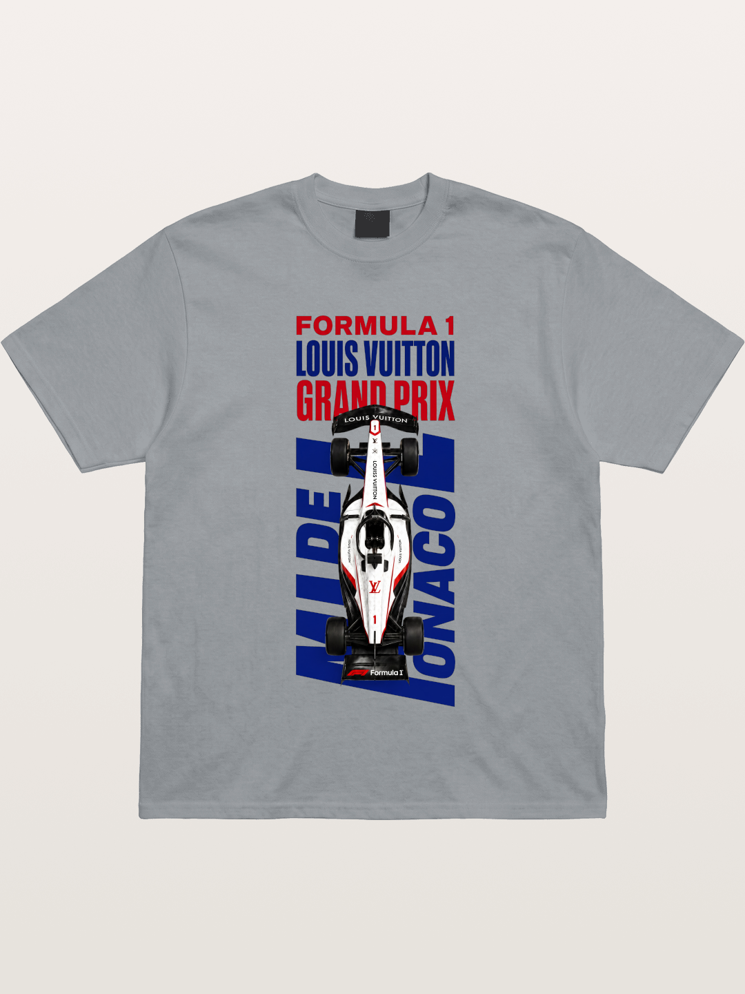 LV Monaco F1 Vertical Poster Gildan T-shirt