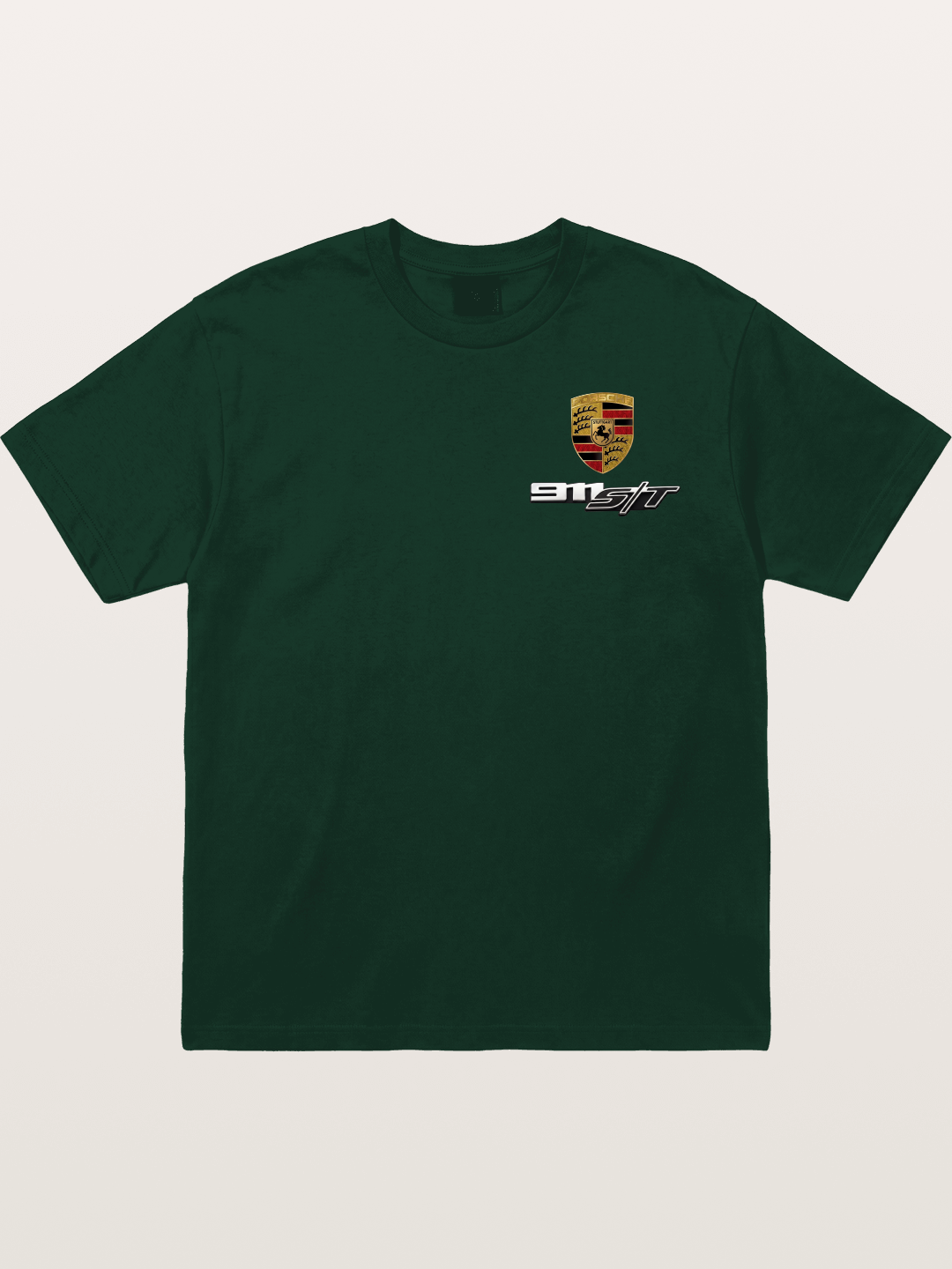 Porsche Crest With 911 ST Gildan T-shirt