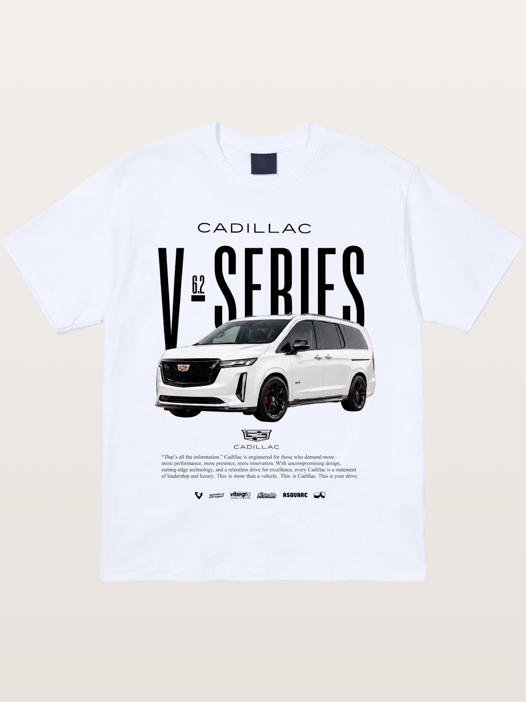 Cadillac V-Series SUV Graphic Gildan T-shirt