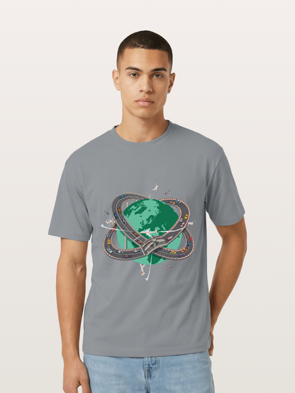 Earth Ring Road Racing Gildan T-shirt