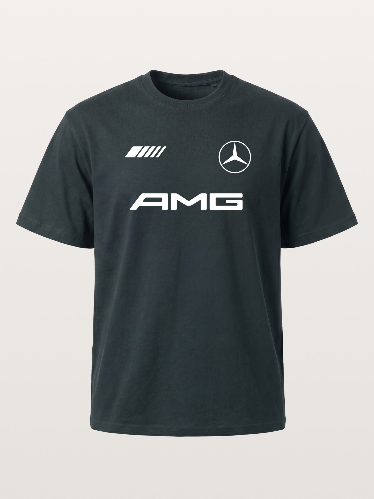 Mercedes AMG Three Element Dark Layout Gildan T-shirt