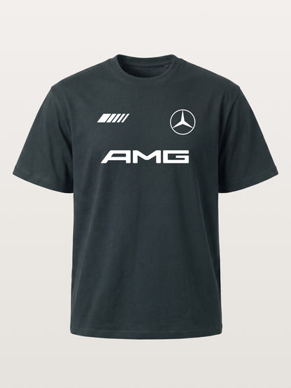 Mercedes AMG Three Element Dark Layout Gildan T-shirt
