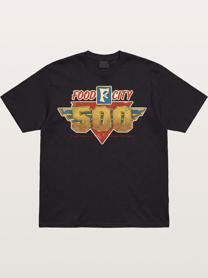 Food City 500 Retro Logo Art Cotton T-shirt