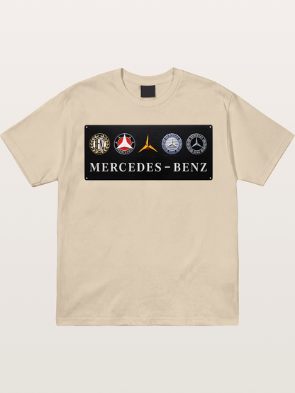 Mercedes-Benz Multi-Logo Plate Gildan T-shirt