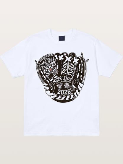 Play Ball Glove Gildan T-shirt