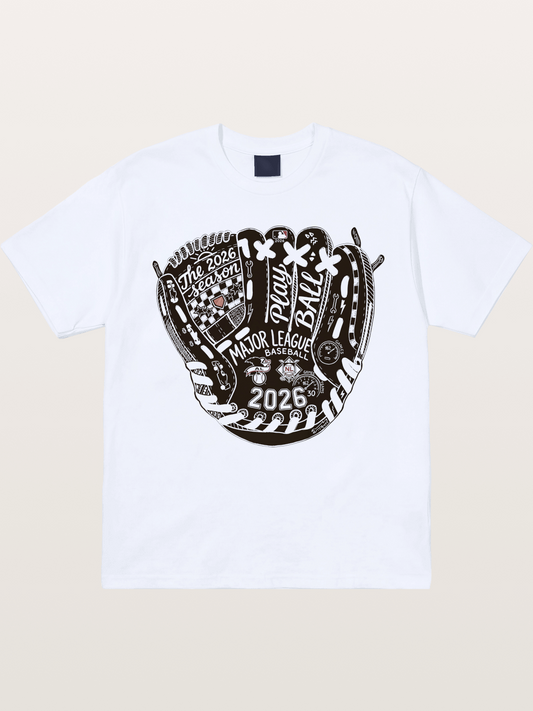 Play Ball Glove Gildan T-shirt