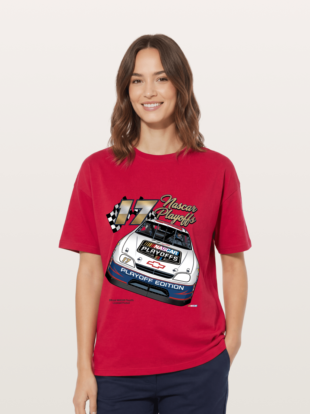 17 Playoff Edition Race Car Gildan T-shirt
