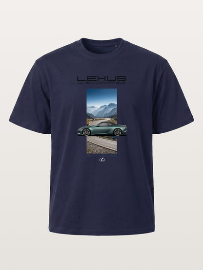 Lexus LC500 Coastal Villa Poster Gildan T-shirt