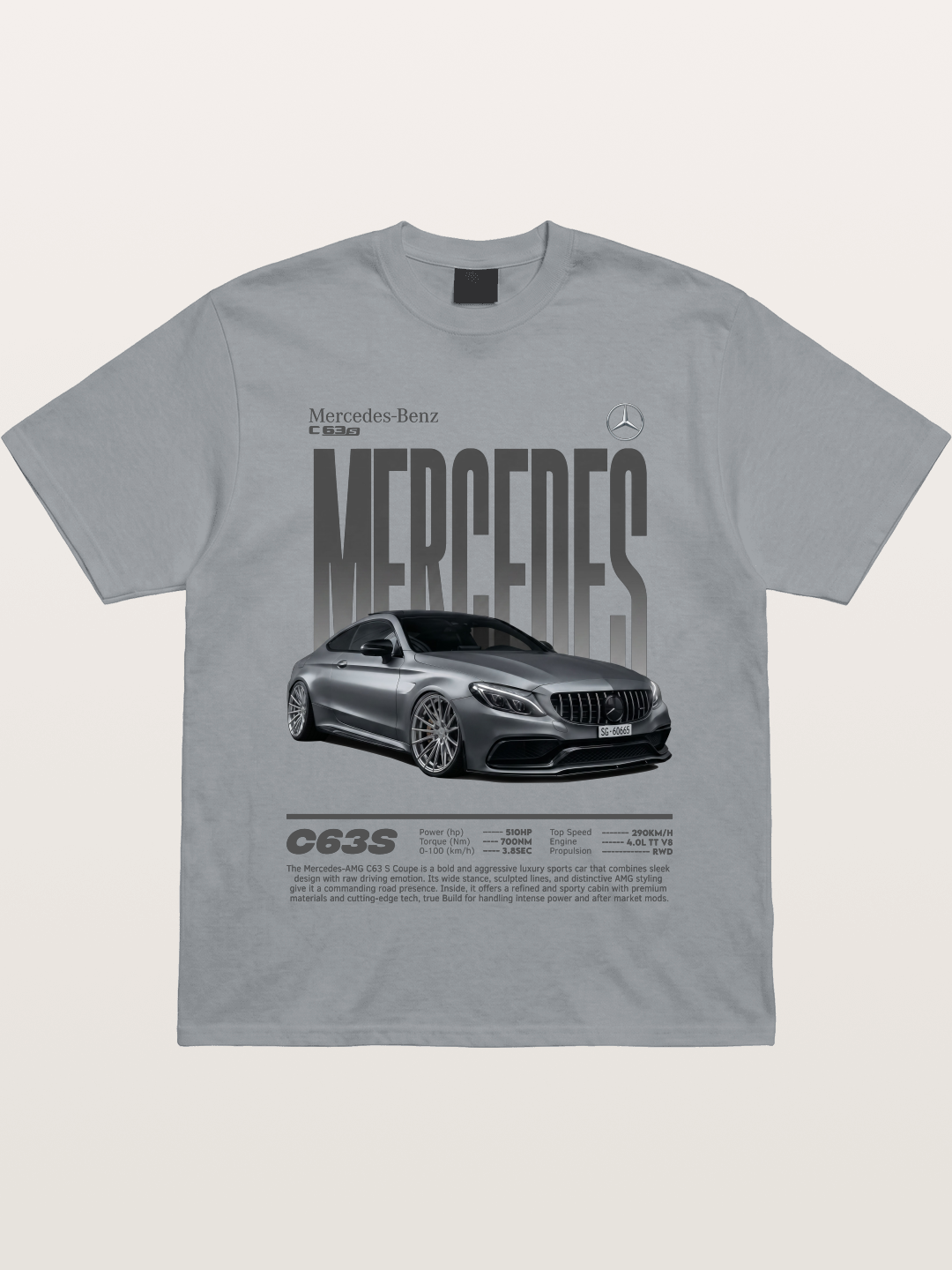 Mercedes-Benz C63S Magazine Style Gildan T-shirt