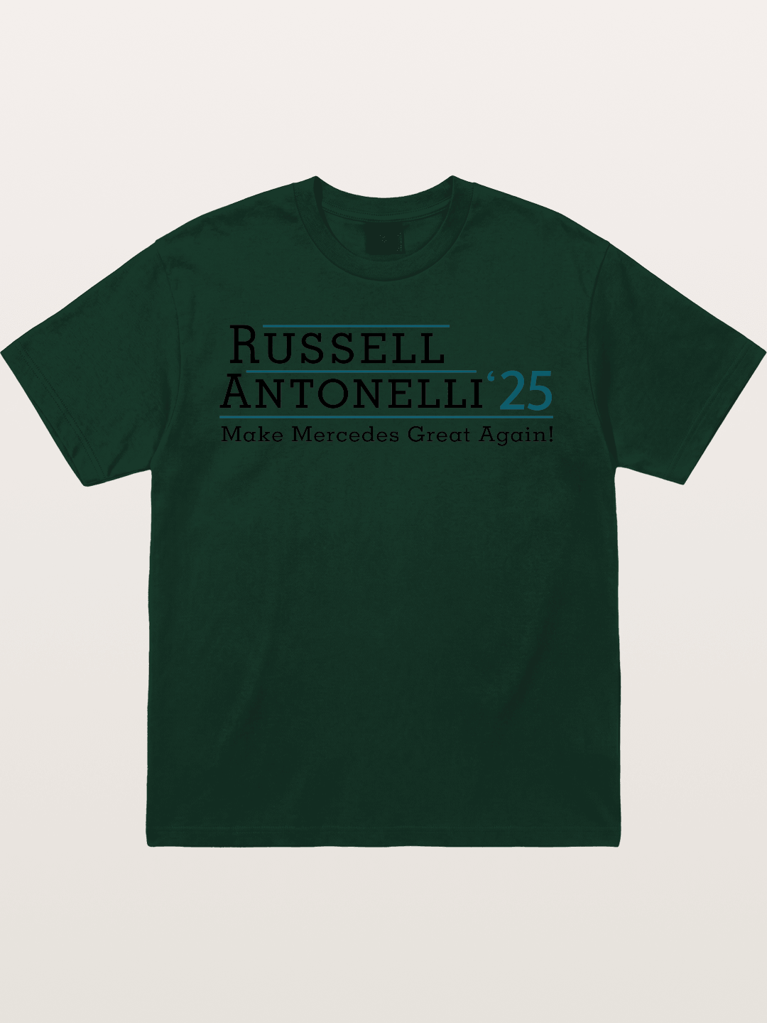Russell Antonelli Mercedes Design Gildan T-shirt