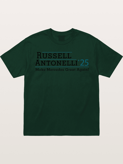 Russell Antonelli Mercedes Design Gildan T-shirt