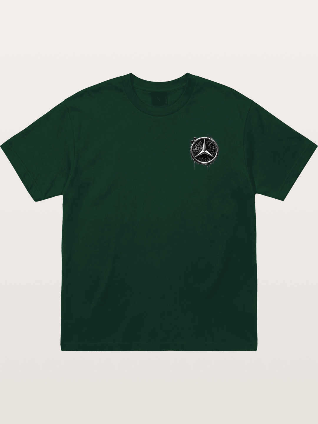 Mercedes Spider Web Logo Art Gildan T-shirt