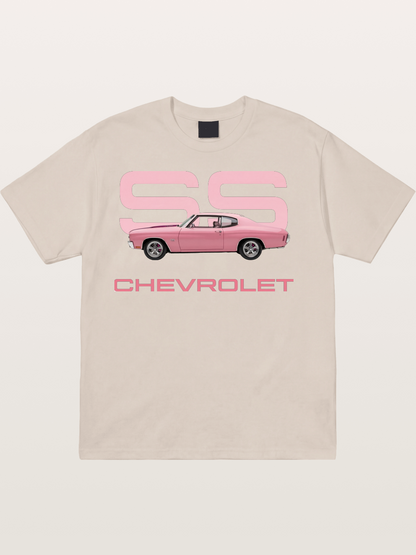 Pink Fury Cotton T-shirt