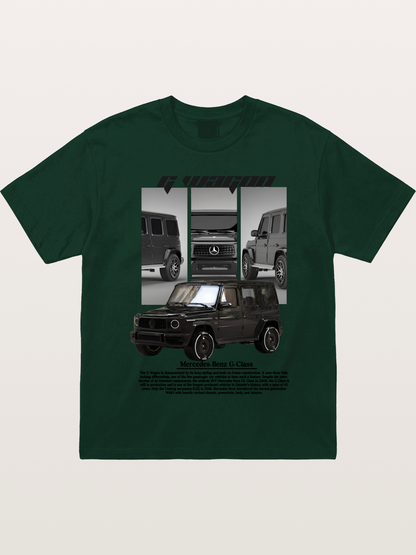 Mercedes G-Wagon Multi Angle View Gildan T-shirt