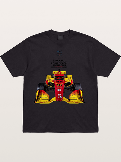 Palou #10 Long Beach Champion Cotton T-shirt