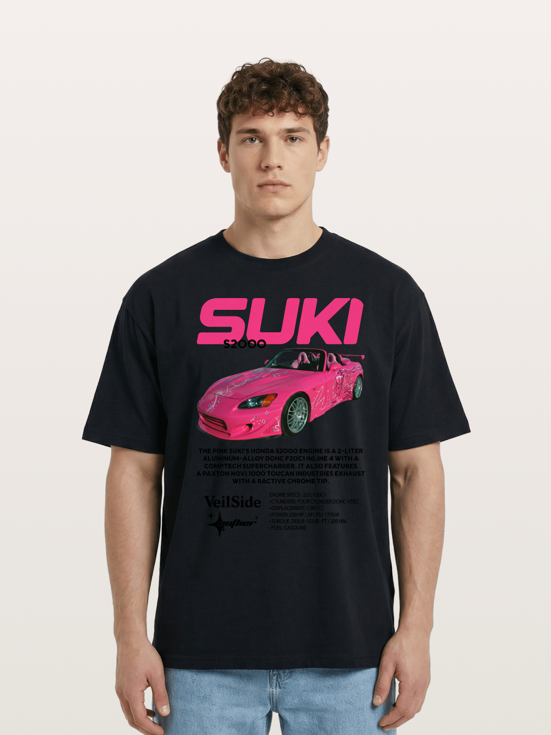 Suki's S2000 Fast & Furious Cotton T-shirt