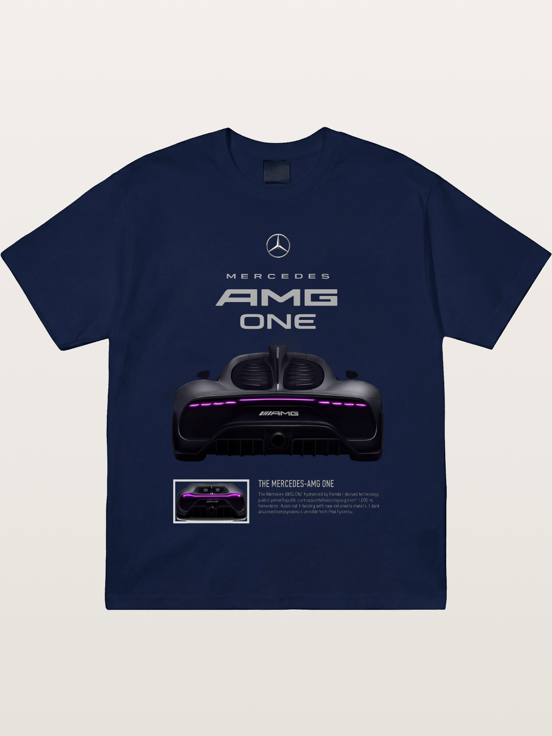 AMG One Purple Taillight Gildan T-shirt
