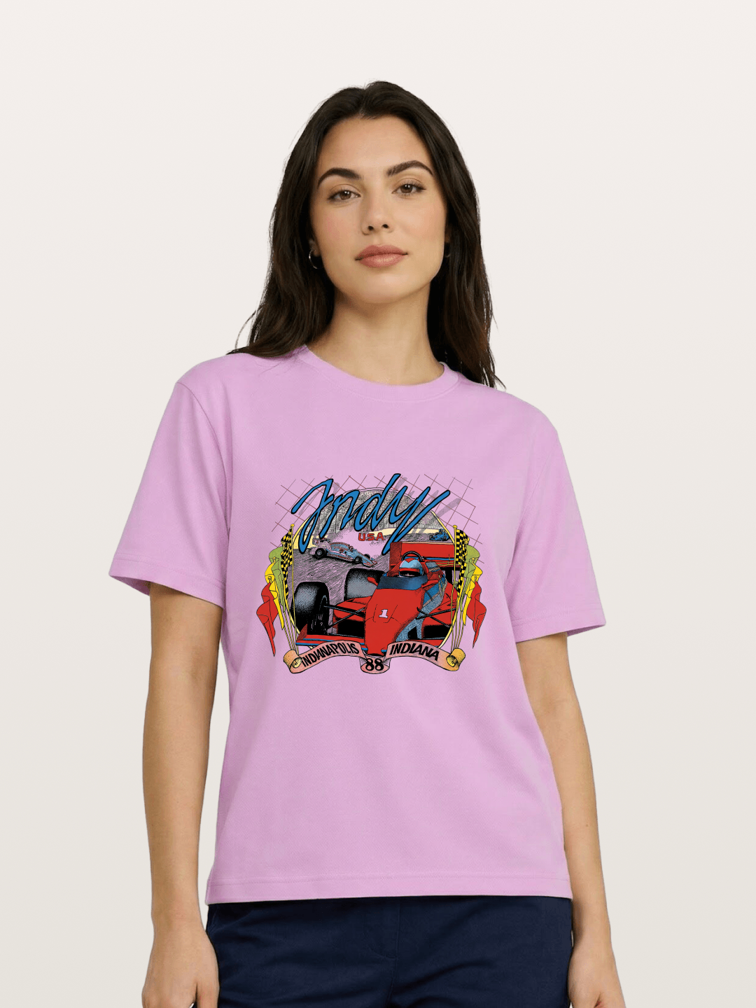 Indy 500 Retro Gildan T-shirt