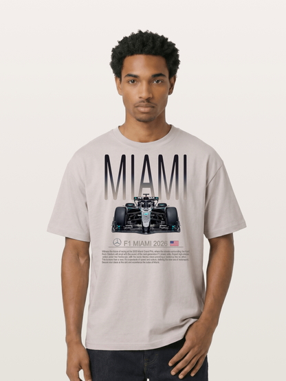 Mercedes Miami F1 2026 Cotton T-shirt