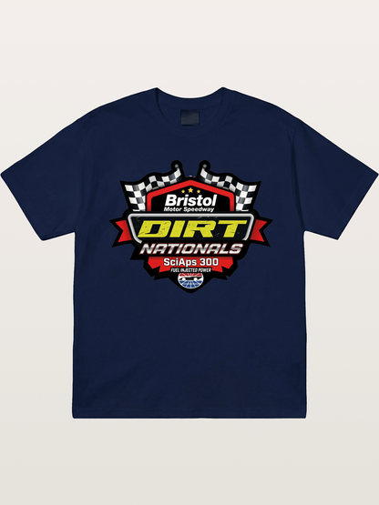 Bristol Dirt Nationals Logo Gildan T-shirt