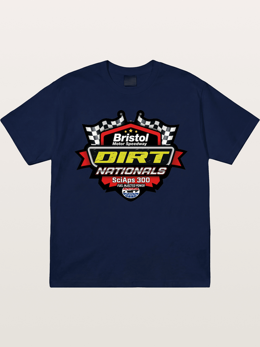 Bristol Dirt Nationals Logo Gildan T-shirt