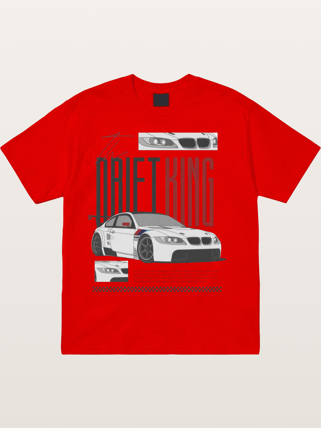 BMW The Drift King Graphic Cotton T-shirt