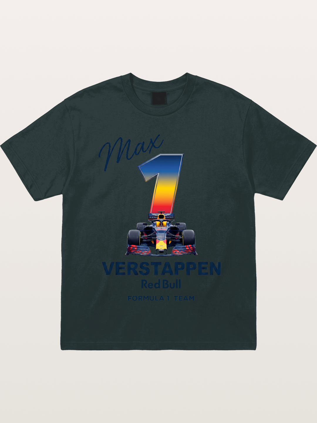 Max Verstappen Red Bull 1 Print Gildan T-shirt