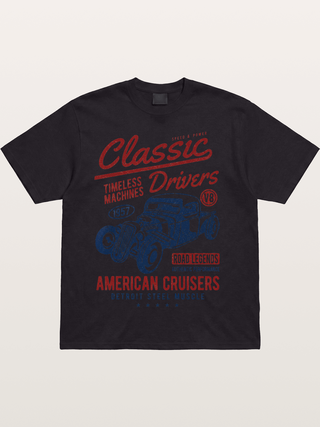 Classic Drivers Cotton T-shirt
