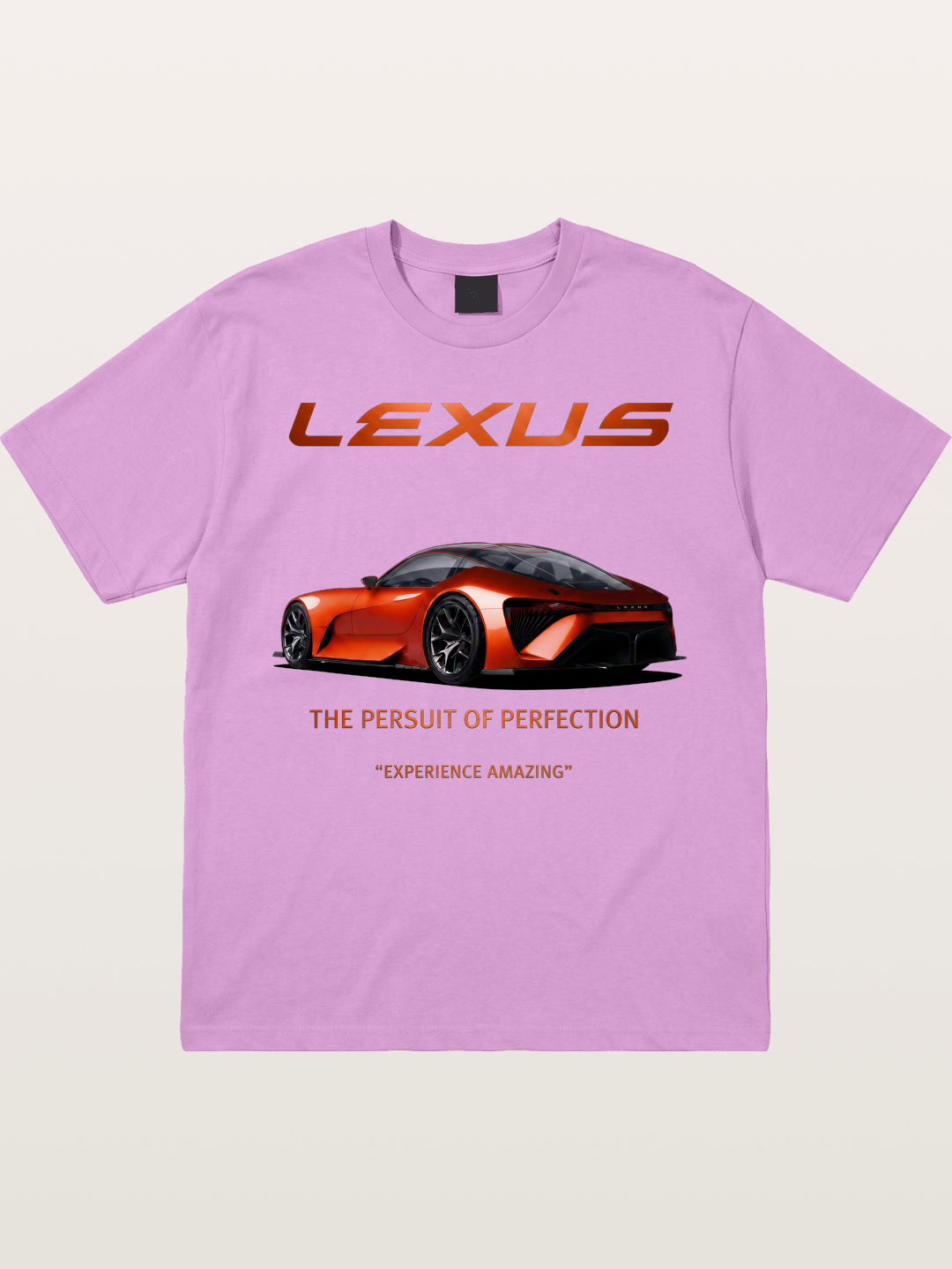 Lexus Concept Car Orange Poster Gildan T-shirt
