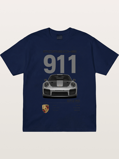911 GT2 RS Spec Sheet Art Gildan T-shirt