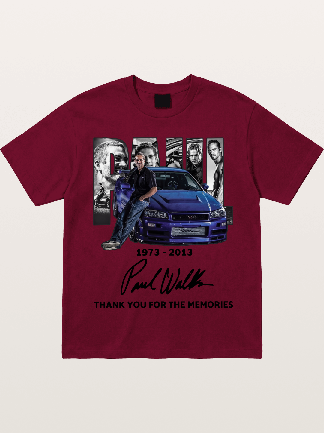 Paul Walker R34 Legacy Gildan T-shirt