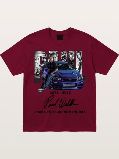 Paul Walker R34 Legacy Gildan T-shirt
