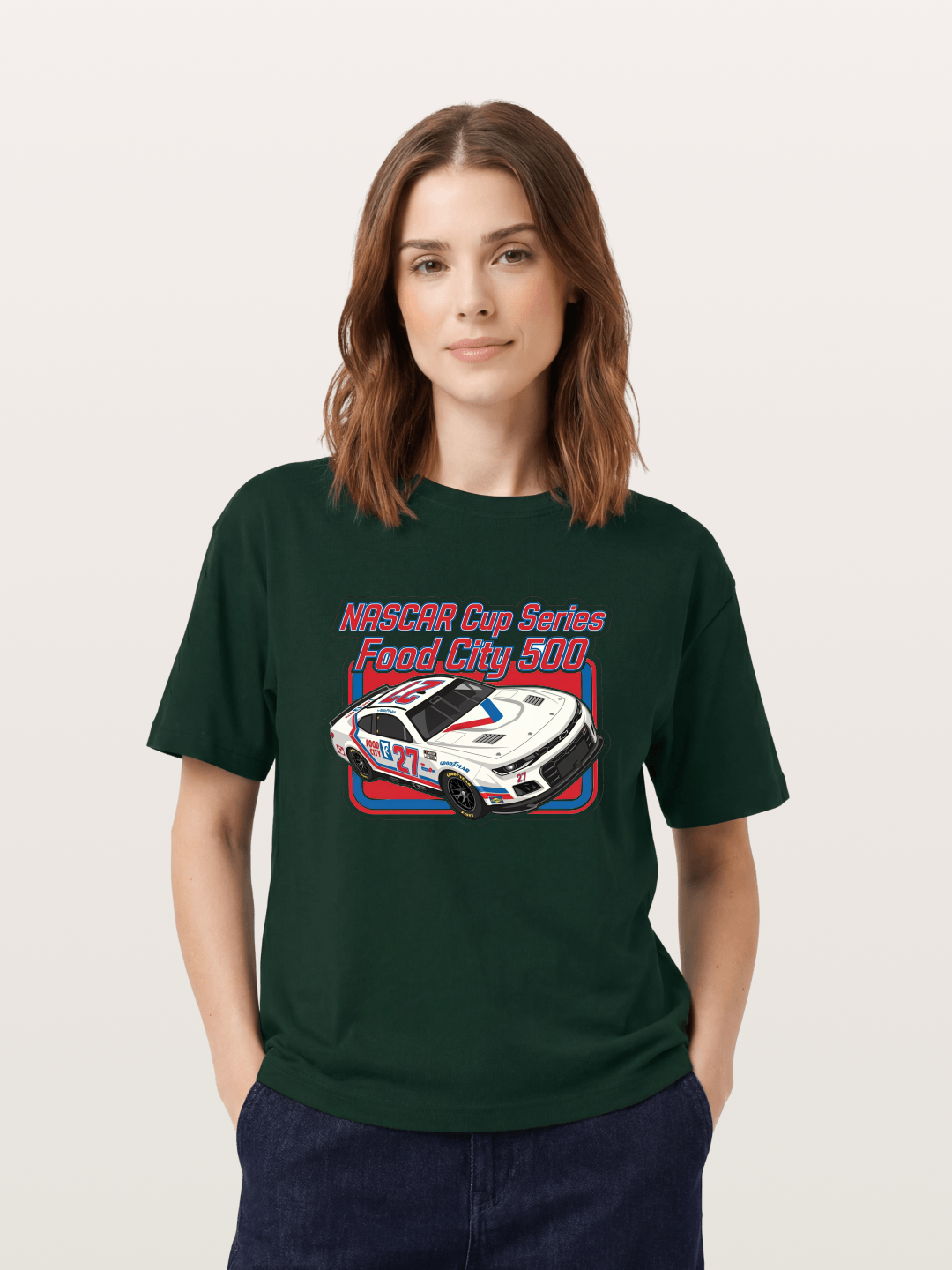 NASCAR Food City 500 Car Gildan T-shirt