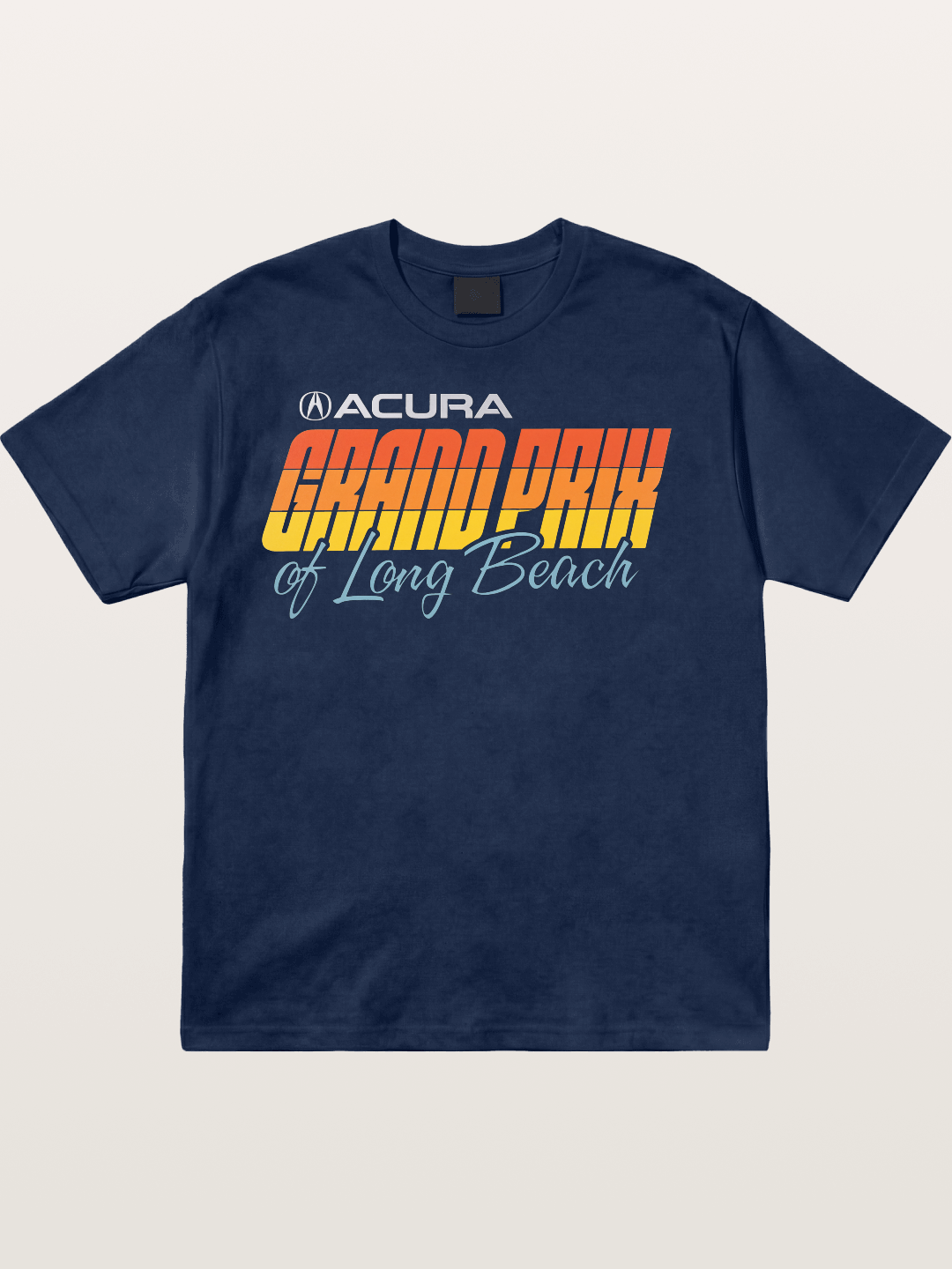 Sunset Grand Prix Typography Cotton T-shirt
