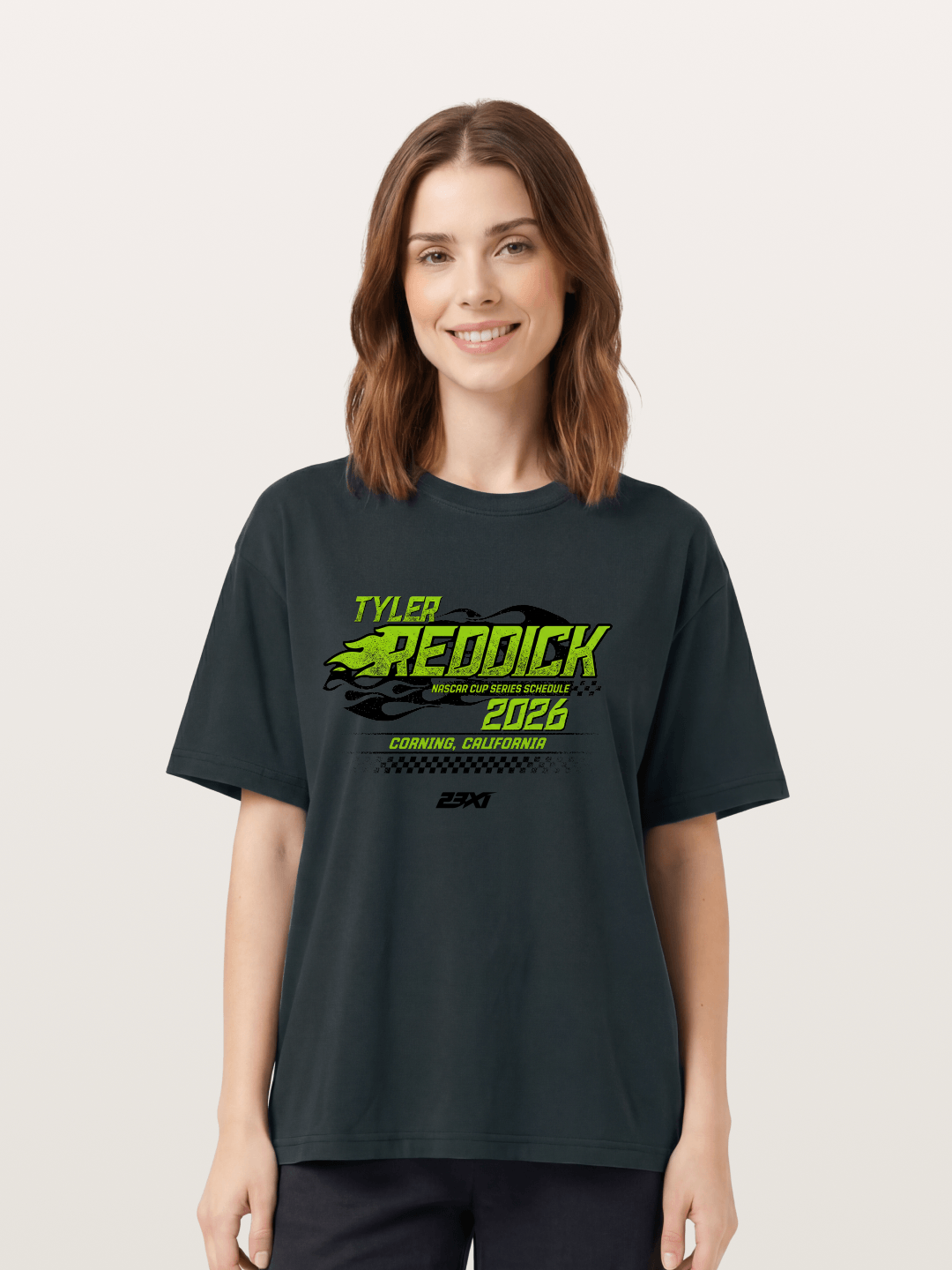 Tyler Reddick 2026 NASCAR Schedule Art Gildan T-shirt