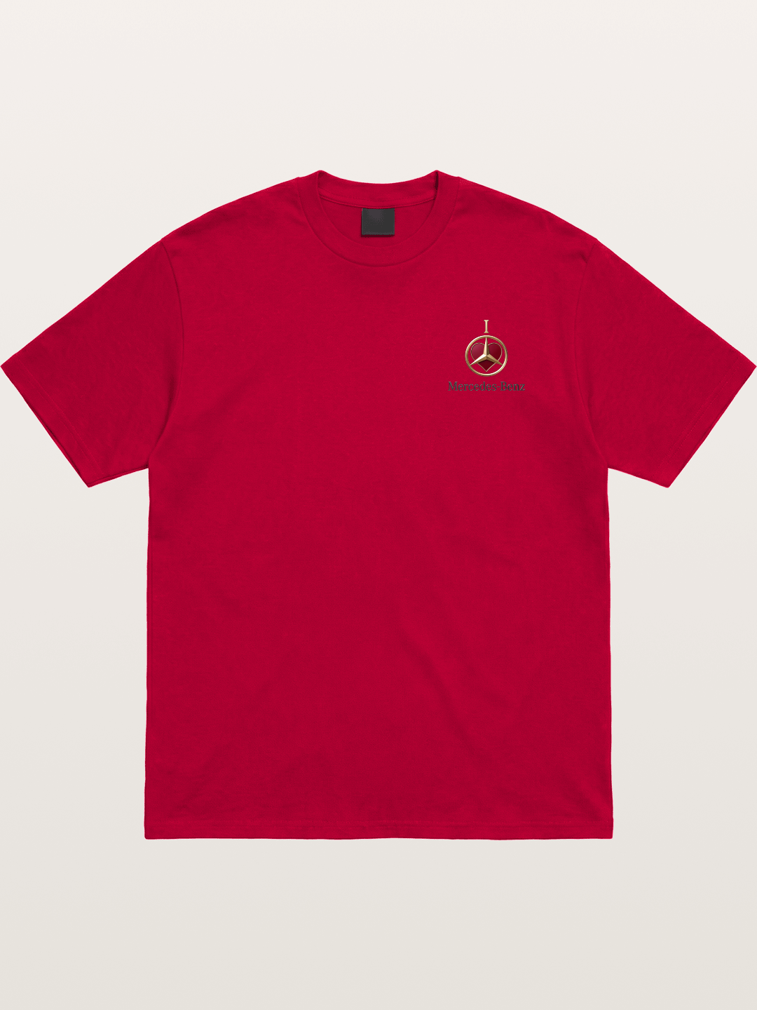 Mercedes Love Logo Art Gildan T-shirt