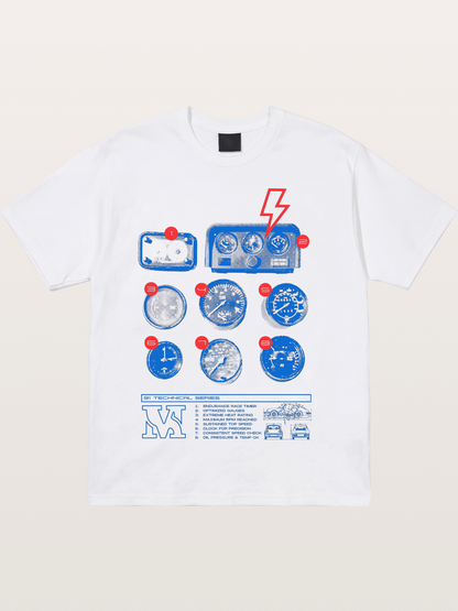 Speed Check Cotton T-shirt