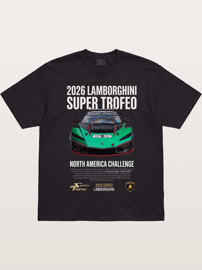 Lamborghini Huracan Green Race Car Gildan T-shirt