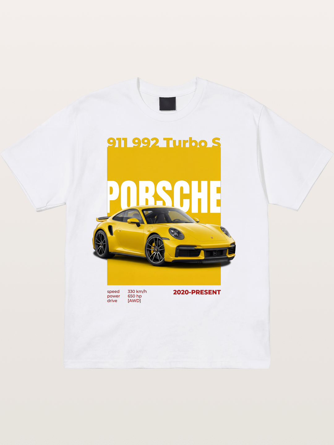 911 AWD Supercar Cotton T-shirt