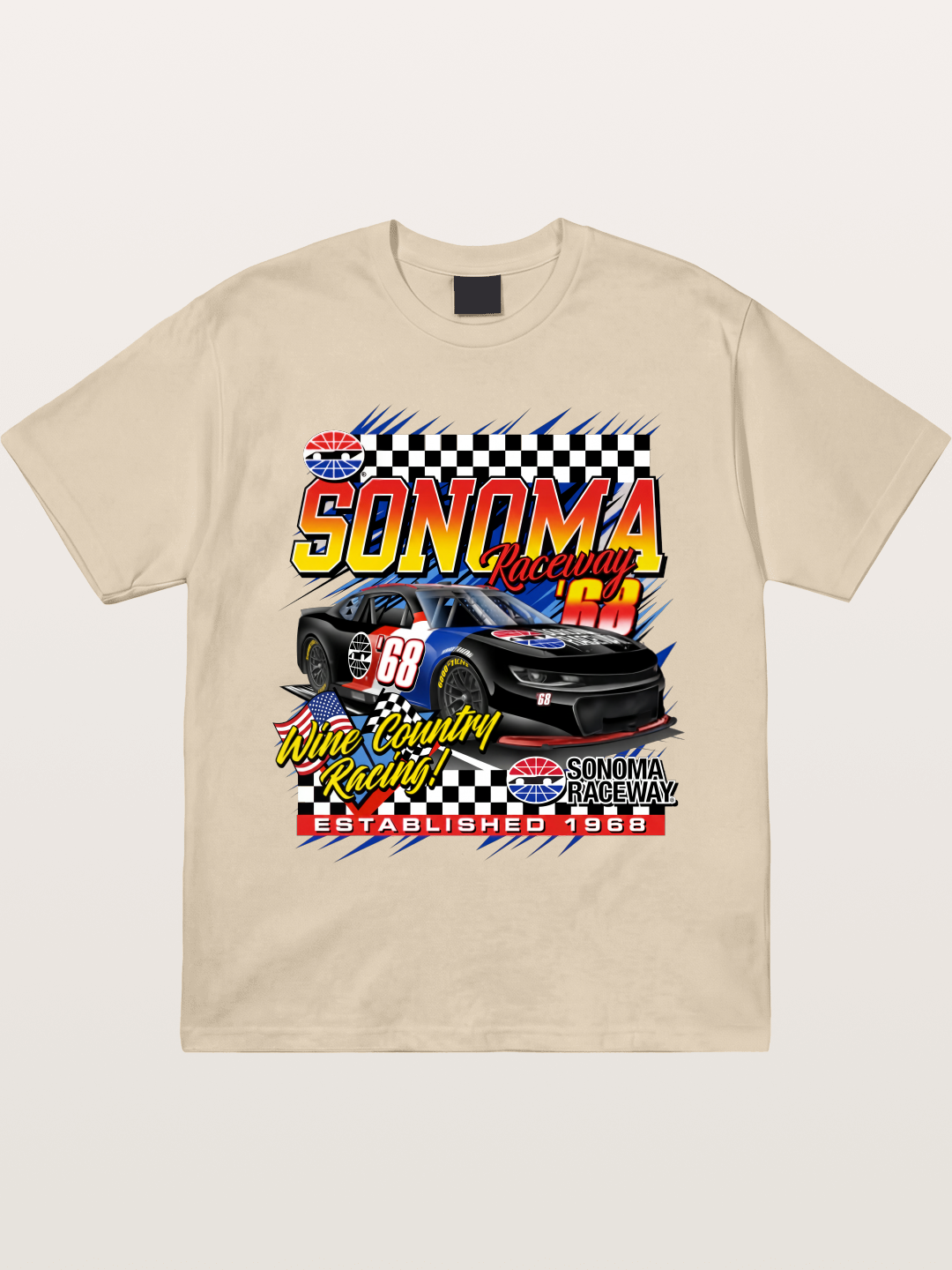 Sonoma NASCAR Wine Country Racing Gildan T-shirt