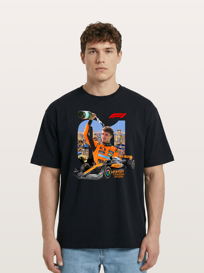 Lando Norris Canada GP 2026 Win Cotton T-shirt