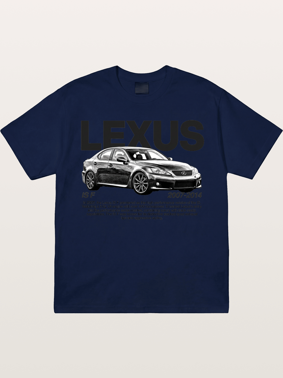 Lexus IS F 2007-2014 Print Gildan T-shirt