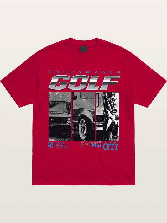 Volkswagen Golf MK1 Retro Gildan T-shirt
