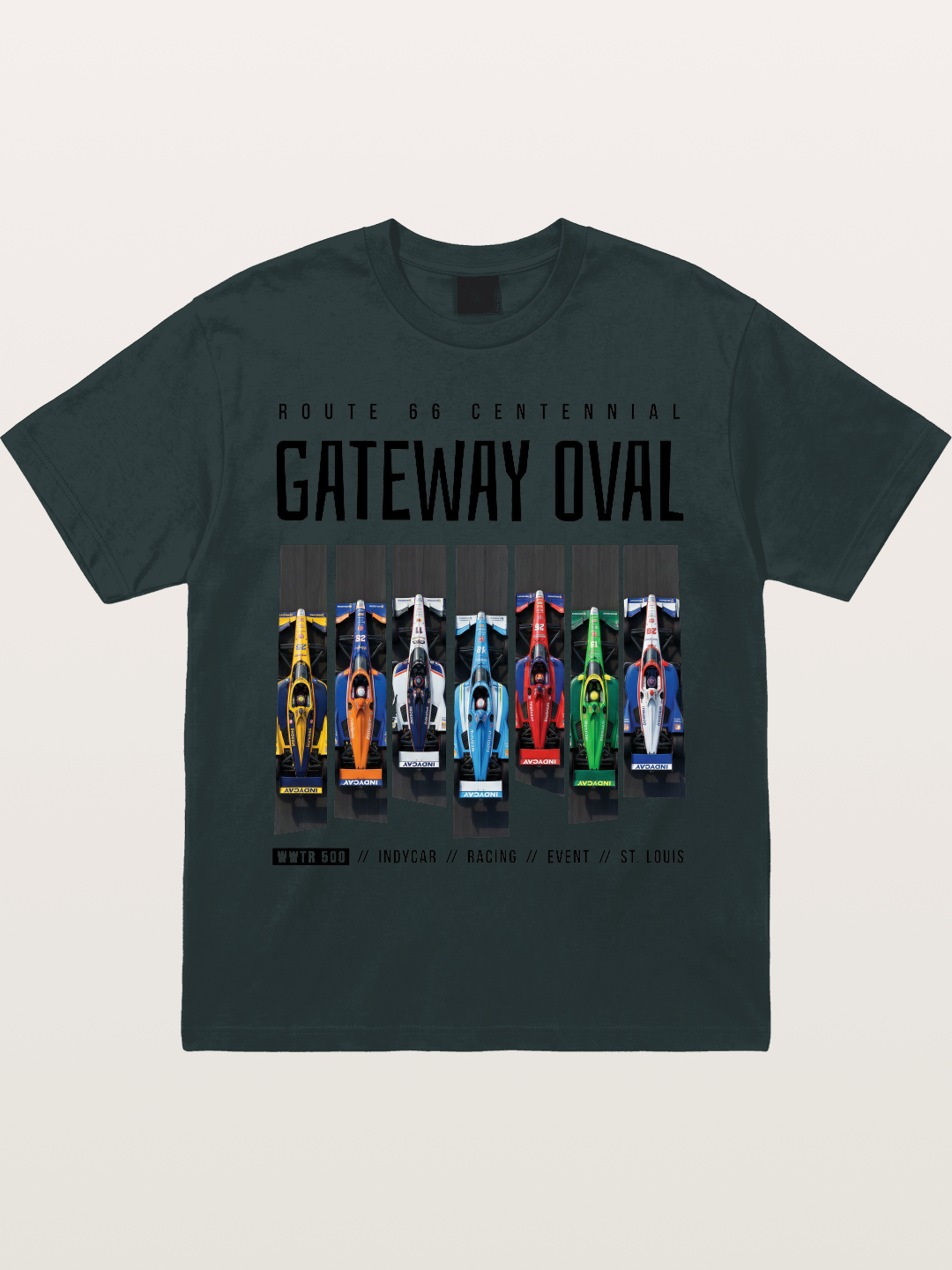 Vertical Grid Gateway Oval Art Gildan T-shirt
