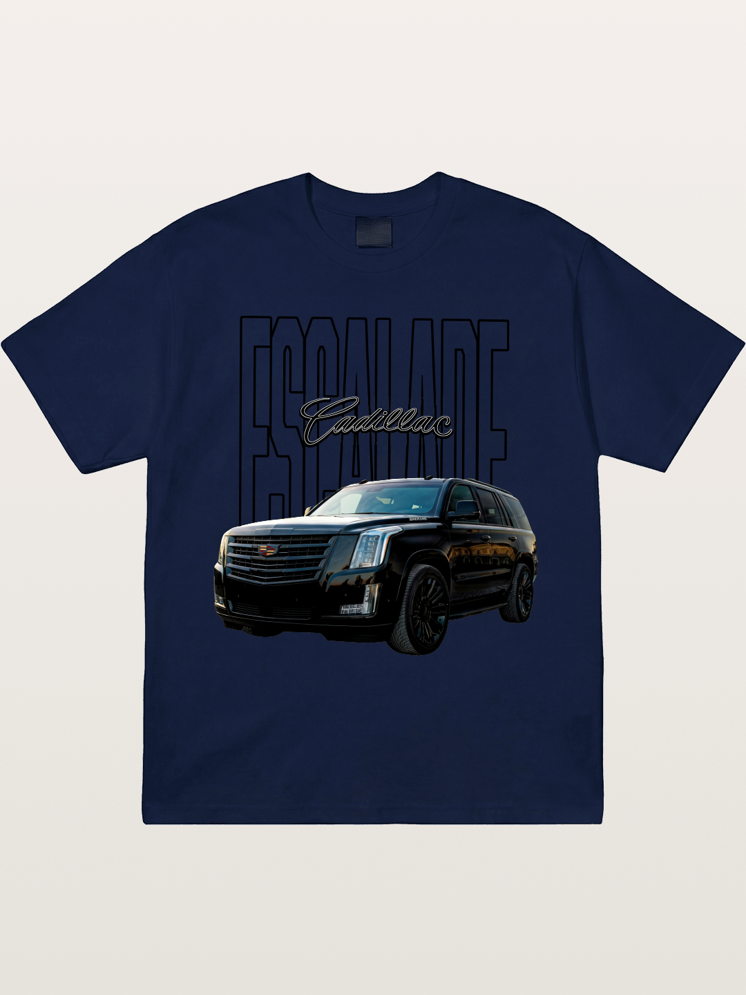 Cadillac SUV Modern Line Art Gildan T-shirt