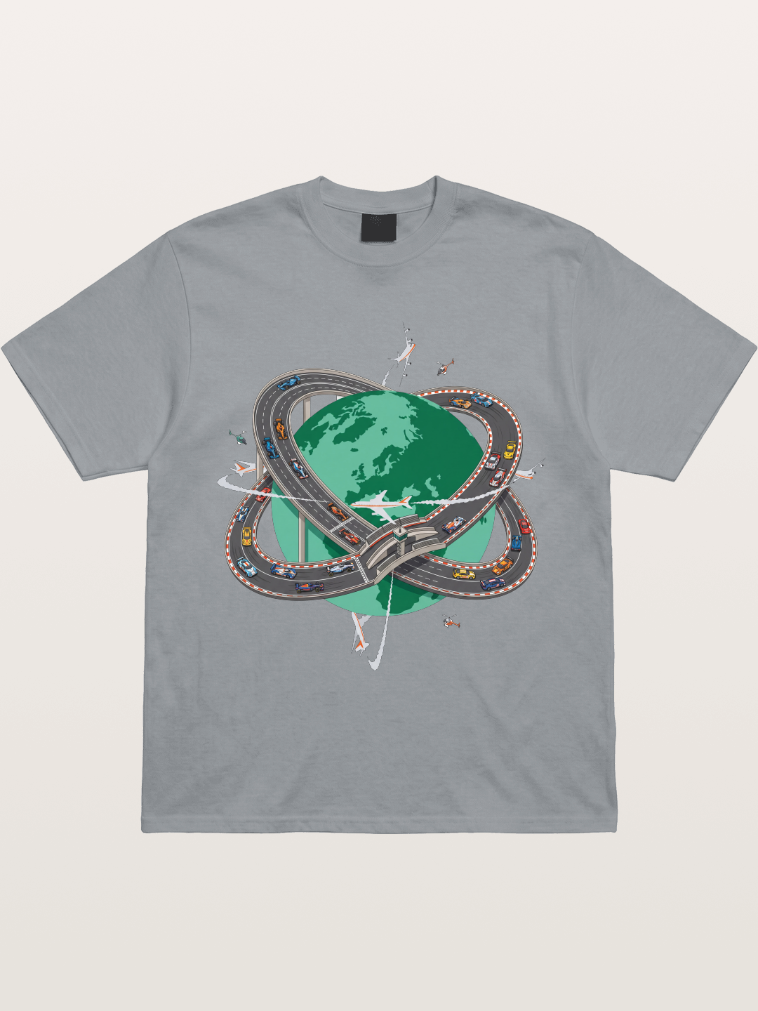 Earth Ring Road Racing Gildan T-shirt