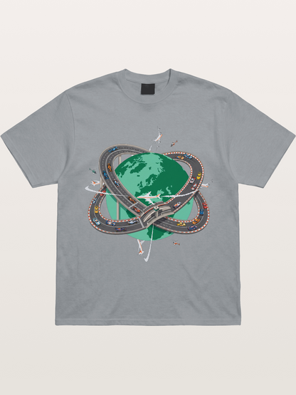 Earth Ring Road Racing Gildan T-shirt