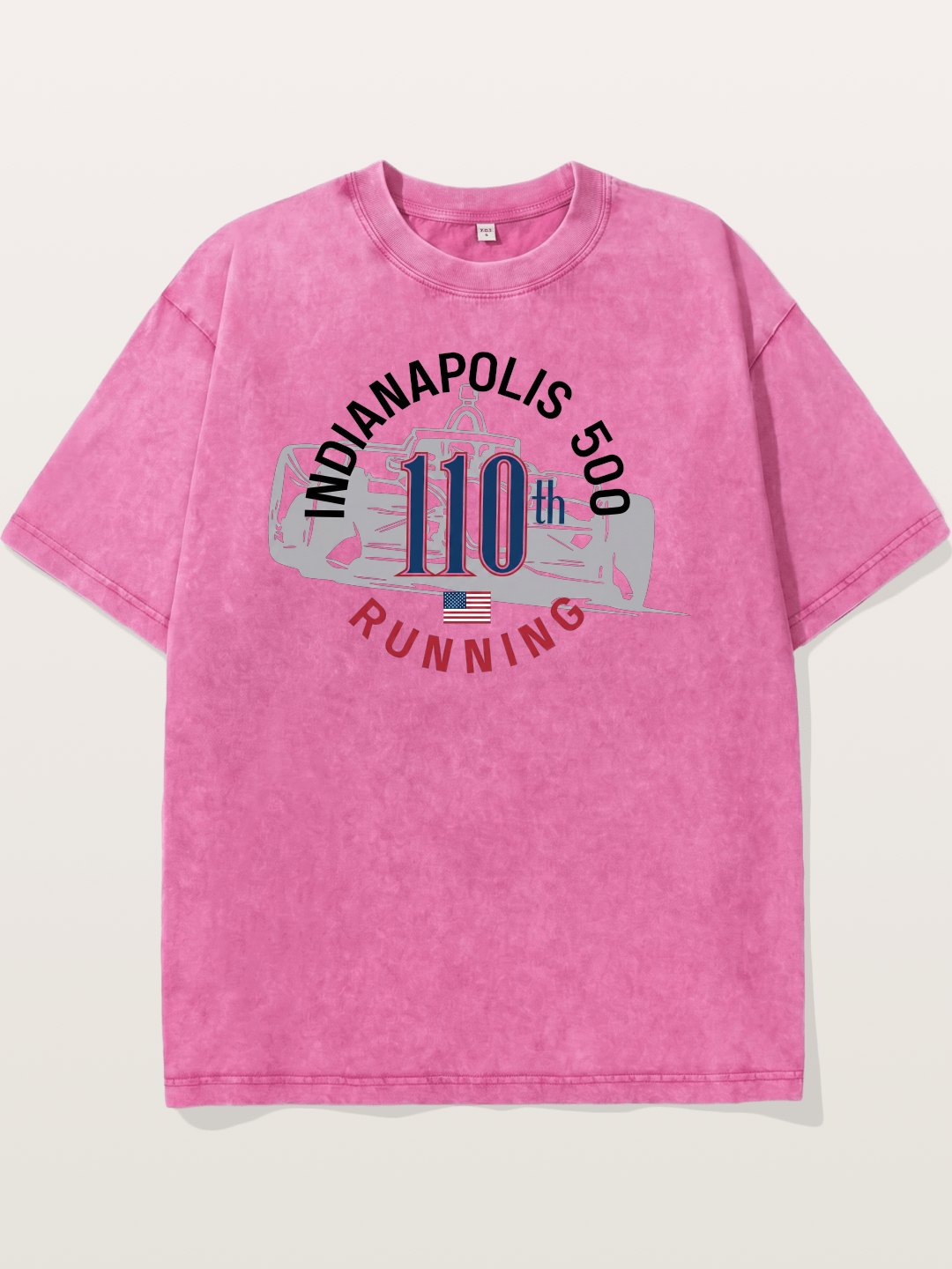 Indy 500 110th Anniversary Emblem Washed T-shirt
