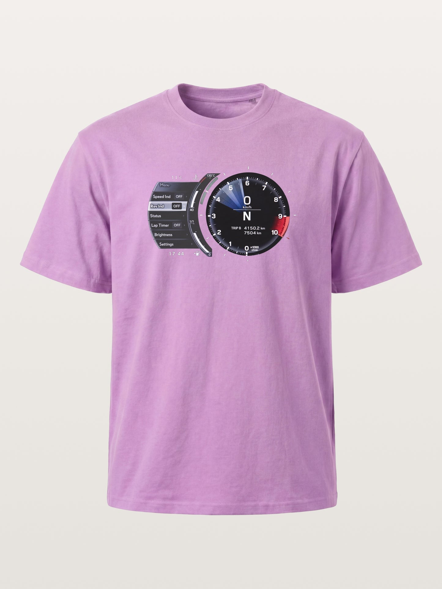 Lexus Analog Tachometer With Menu Panel Gildan T-shirt